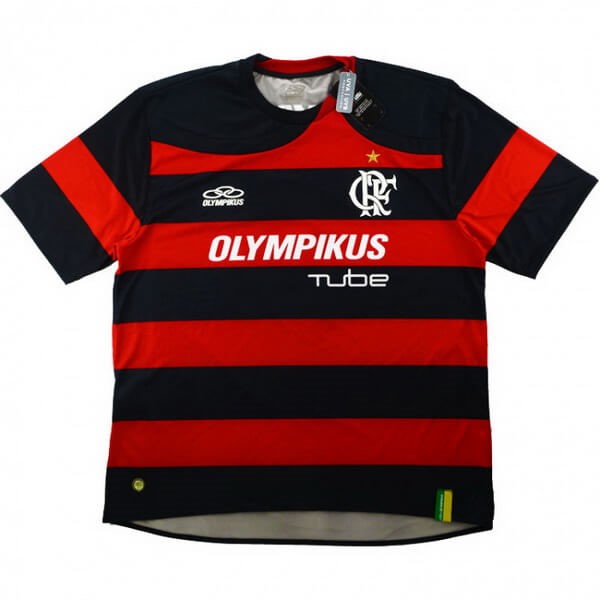 Tailandia Camiseta Flamengo 1ª Retro 2009 Rojo